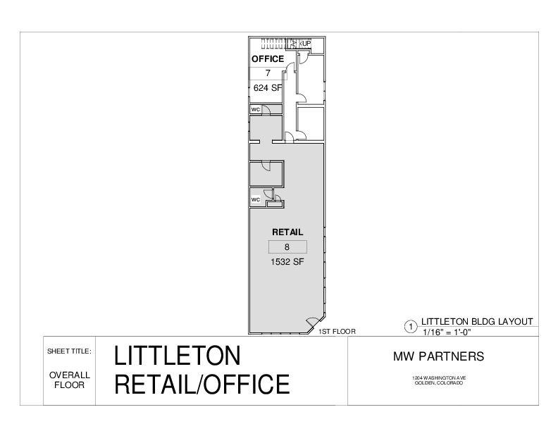 Premier Hard Corner Retail on Main Street in Historic Littleton: 2490 W Main St, Littleton, CO 80120